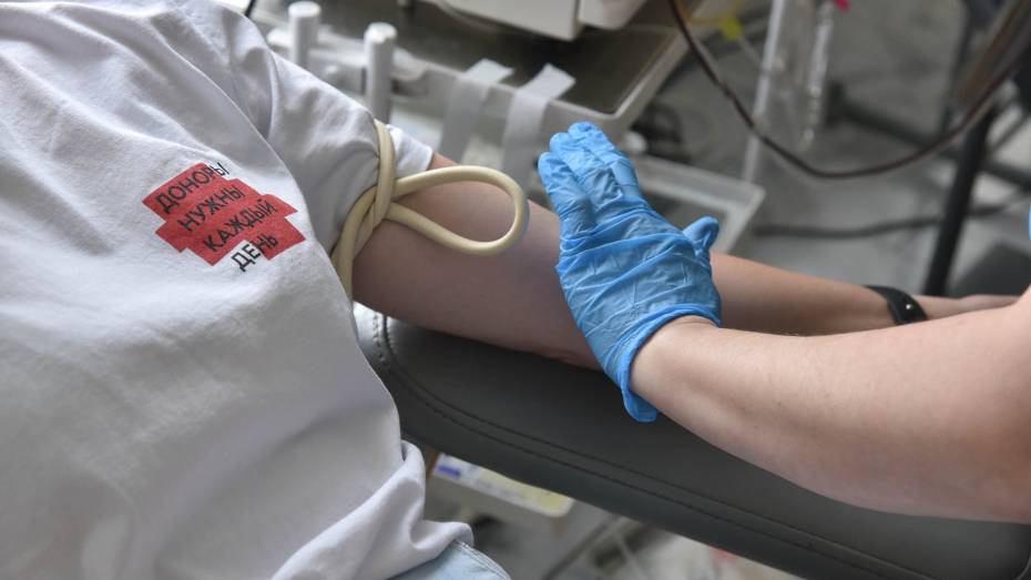 Донорами крови в 2023 году уже стали 9,4 тыс жителей Воронежской области