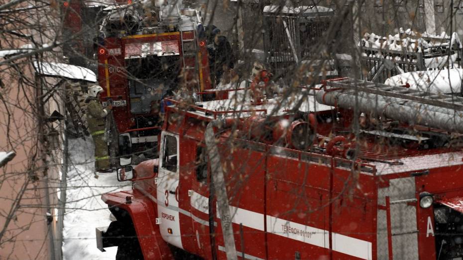 При пожаре в Нововоронеже погиб 82-летний мужчина