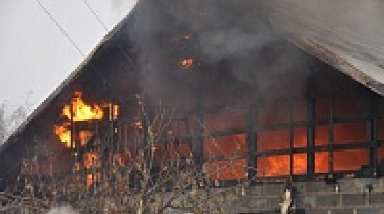 В Павловске из-за замыкания электропроводки частично выгорел дом