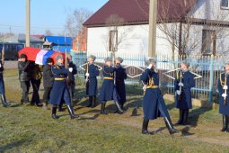 Найденные в Молдавии останки солдата ВОВ перезахоронили в Терновском районе