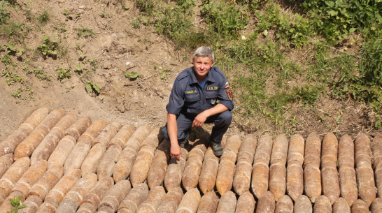 В Хохольском районе за полгода взорвали более 300 боеприпасов времен Великой Отечественной войны