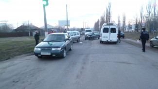 В Воронежской области в аварии пострадал полуторагодовалый ребенок