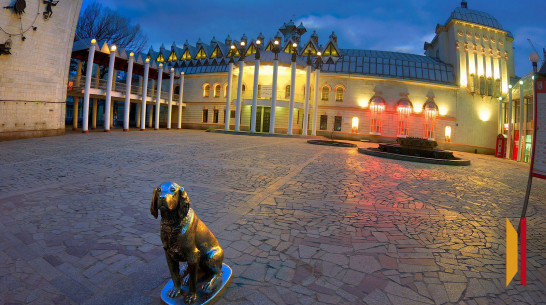 В Воронеже сделают дополнительную подсветку памятнику Белому Биму