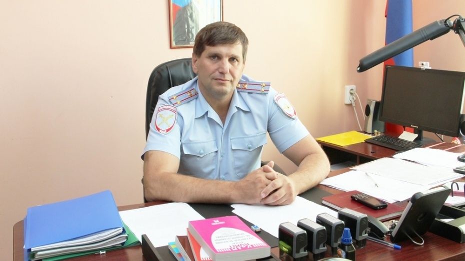 Главный воронежский полицейский стал начальником отдела МВД в Новоусманском районе