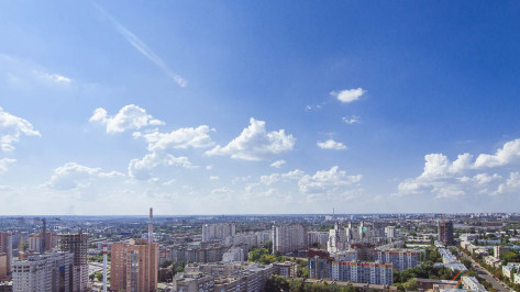 В центре Воронежа появились первые домовые указатели с подсветкой
