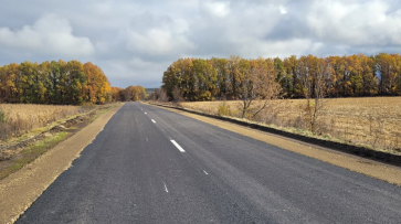 Между воронежскими селами отремонтировали 4 км дороги
