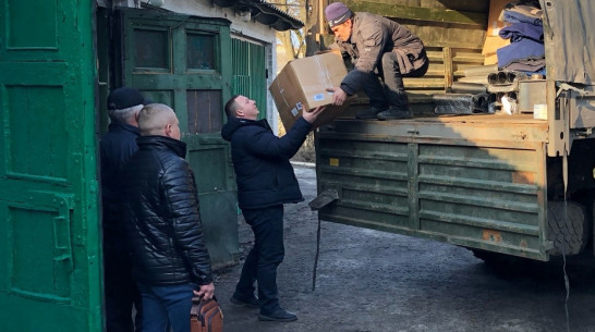 Россошанцы отправили 10 т гумпомощи в подшефные районы ЛНР