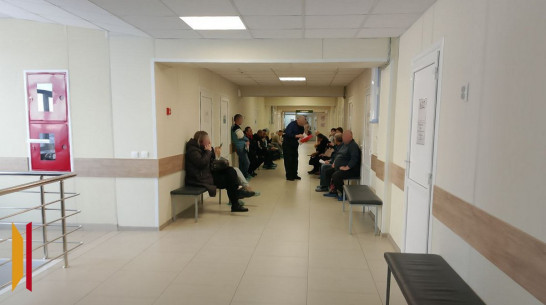 В Таловской районной больнице завершился ремонт второго этажа