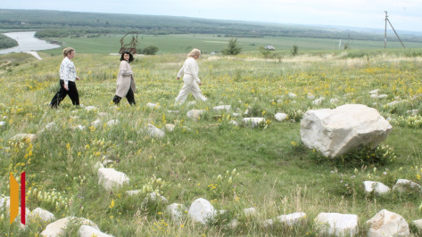 Комиссия конкурса «Самое красивое село Воронежской области» посетила Костенки