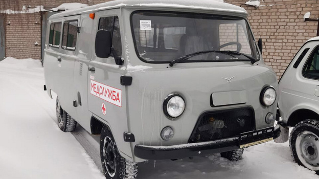 Подгоренская районная больница получила новый санитарный автомобиль за 940 тыс рублей