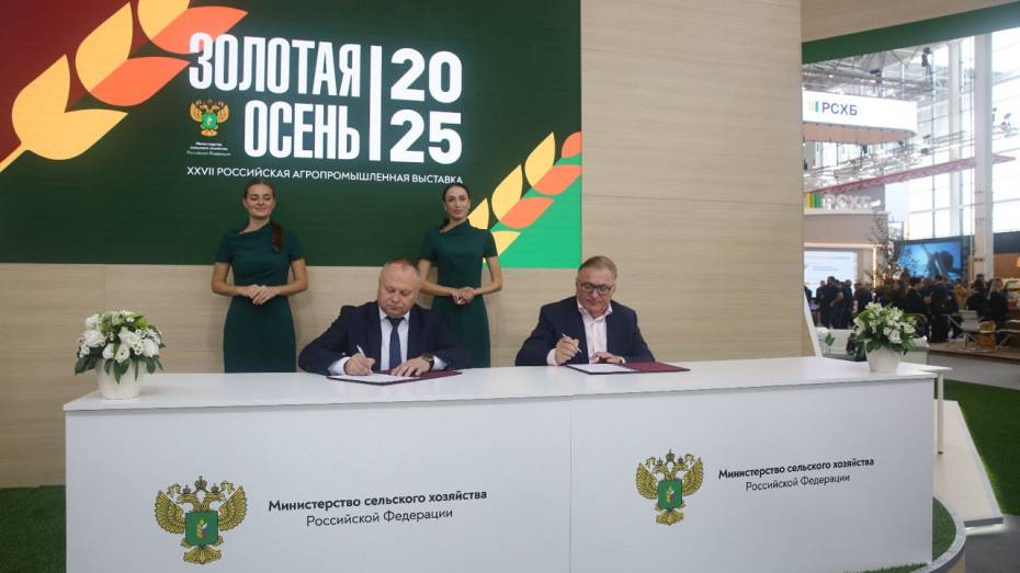 Воронежский минсельхоз и Национальный союз агростраховщиков заключили соглашение о сотрудничестве