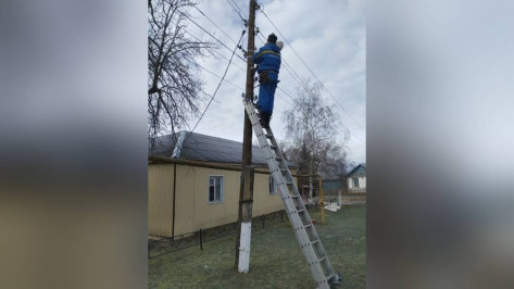 В двух кантемировских селах и хуторе установили 188 светильников