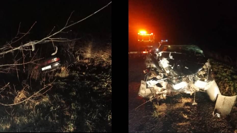В Воронежской области «десятка» врезалась в дерево: погиб 33-летний водитель