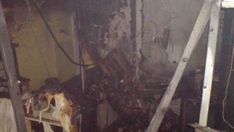 В Воронеже на 9 Января пожарные эвакуировали 6 человек