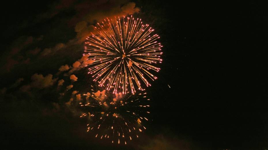 Под Воронежем прошла репетиция салюта Победы