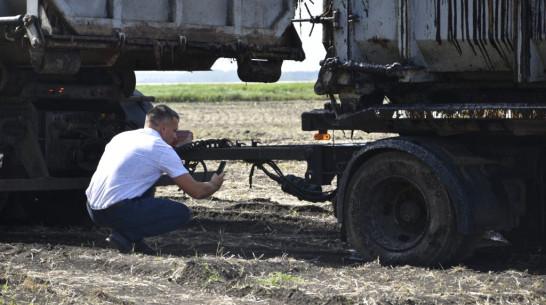 Под Воронежем задержали автомобиль, из которого вытекали опасные биологические отходы