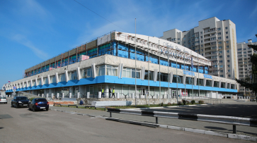 Процесс обновления главной ледовой арены Воронежа показали на видео
