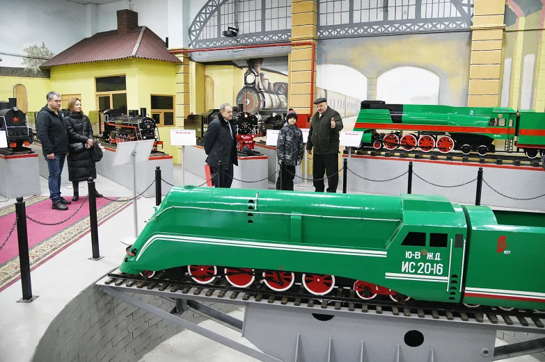 Выставка железнодорожной ретротехники