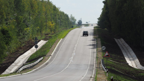 В Рамонском районе открылась реконструированная дорога в обход Воронежа
