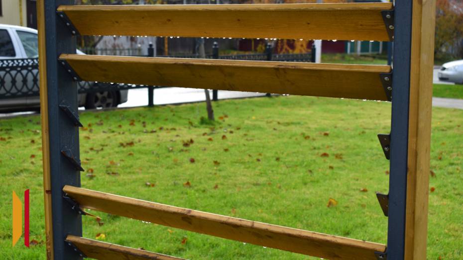 В Воронежской области вандалы испортили обновленный парк «Сердце Калача»