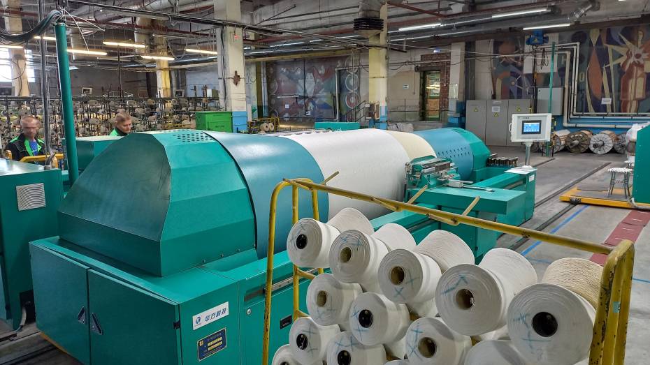 Воронежская текстильная фабрика увеличила выработку в 1,6 раза