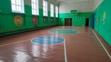 В школе лискинского села Бодеевка капитально отремонтируют спортзал