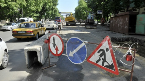 Власти Воронежа предупредили о дорожном ремонте на 25 августа