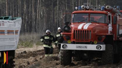 Почти на всей территории Воронежской области установлен III класс пожароопасности
