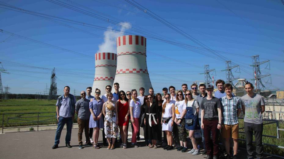 Молодые ученые посетили Нововоронежскую АЭС в рамках технического тура