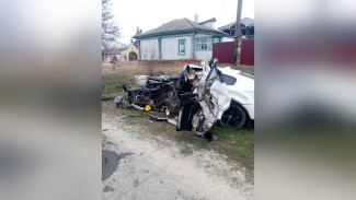 В воронежском селе в ДТП разбился 26-летний водитель BMW