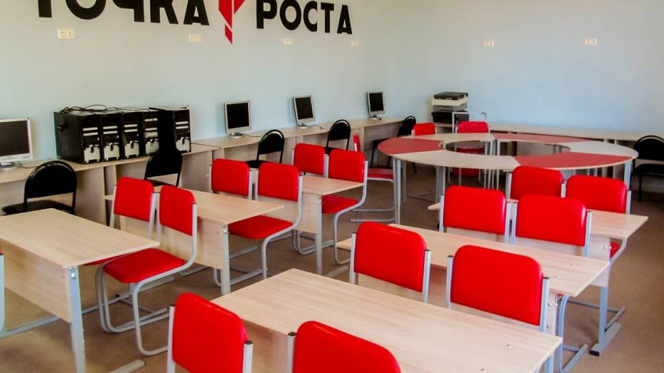 Воронежские сельские школы откроют 42 «Точки роста»