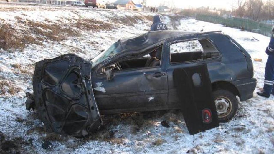 В Воронежской области разбился водитель Volkswagen