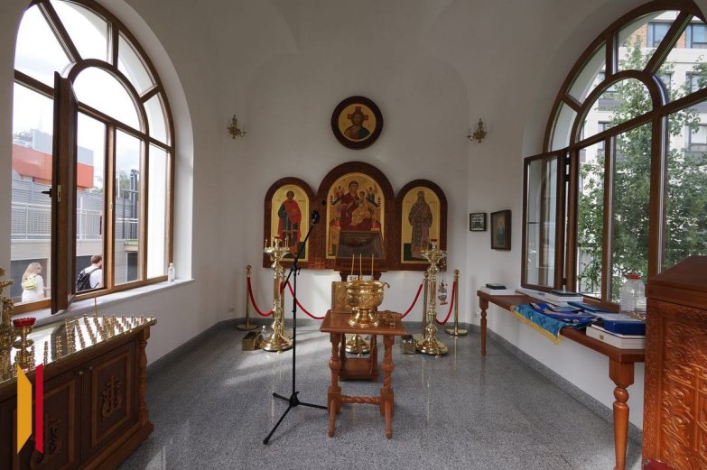 Освящение часовни онкоцентра