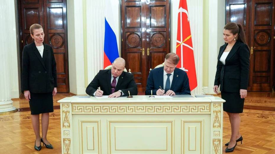 Подписано соглашение о сотрудничестве между советами муниципальных образований Воронежской области и Санкт-Петербурга