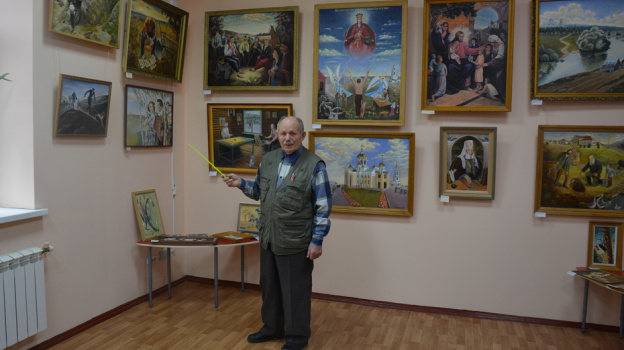 Выставка художника-самоучки Ивана Кветкина открылась в Россоши