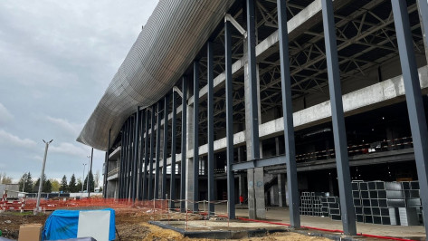 Монтаж витражей в здании воронежского аэровокзала начнется в мае: появились свежие фото