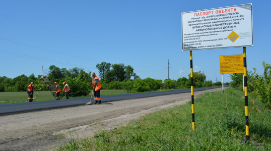 В Нижнедевицком районе региональные дороги отремонтируют за 70 млн рублей