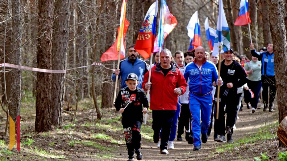 Массовый забег в честь 80-летия Победы прошел в Калачеевском районе