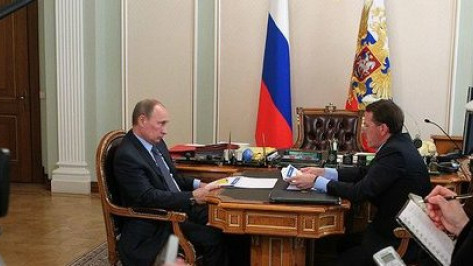 Владимир Путин сегодня встретился с Алексеем Гордеевым