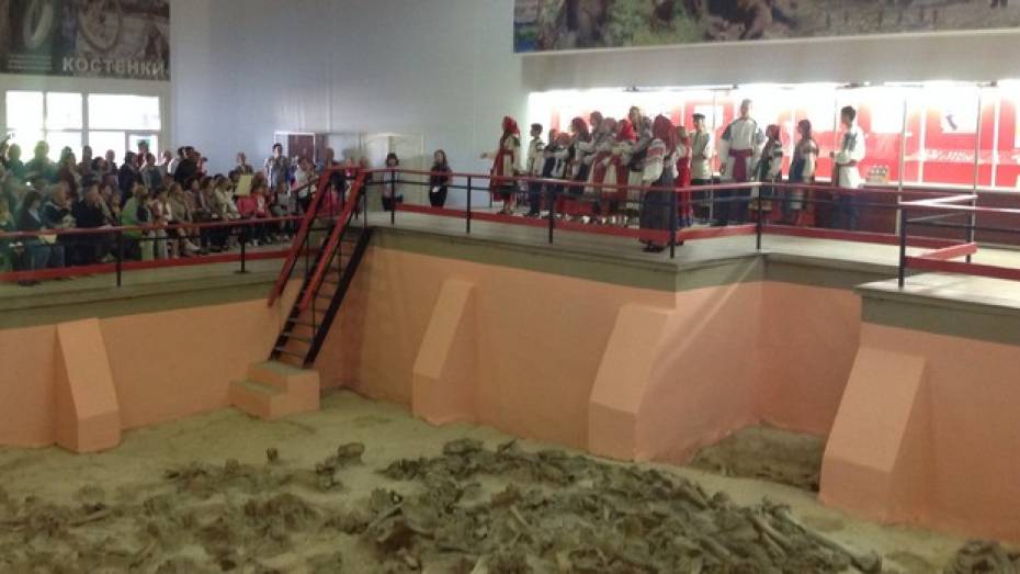 В палеонтологическом музее в Костенках отметили 135 годовщину со дня начала первых раскопок