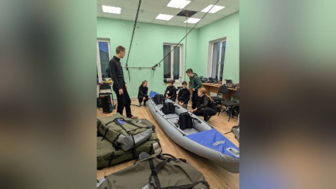 Борисоглебский центр внешкольной работы получил новое туристское оборудование