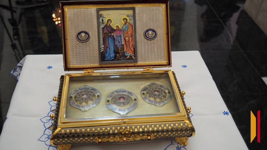 В Воронеж прибыл ковчег с частицей Пояса Пресвятой Богородицы