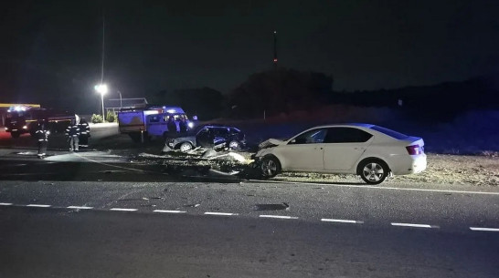 В Воронежской области ВАЗ столкнулся с Skoda: погиб мужчина