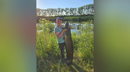 Воронежский рыбак поймал на удочку сома весом 32 кг