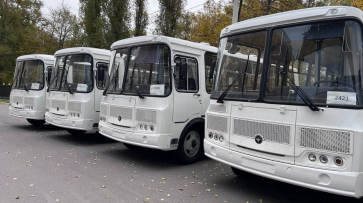 В Семилукский район прибыли 11 автобусов ПАЗ