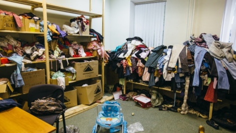Воронежцев попросили принести одежду для нуждающихся