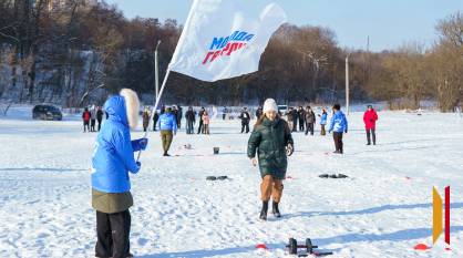 В Центральном парке прошли соревнования между студентами 6 воронежских вузов