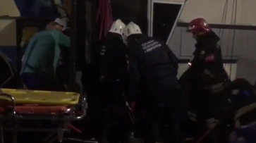 МЧС опубликовало видео спасения пострадавших в ДТП с 2 автобусами под Воронежем