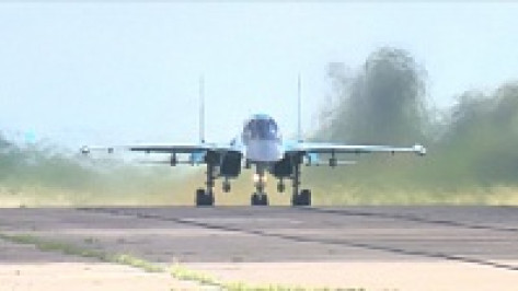 Воронежские экипажи Су-34 на учениях в Калининграде поразили все цели условного противника