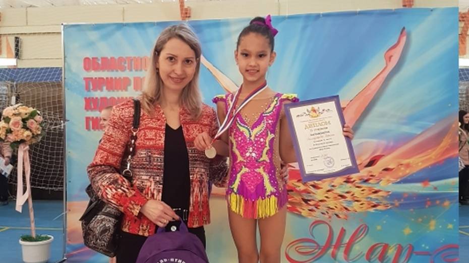 Репьевская гимнастка заняла 2-е место в межрегиональном турнире «Жар-птица»